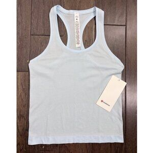 Lululemon NWT Swiftly Tech Racerback Tank Top 2.0 *Race Length Powder Blue